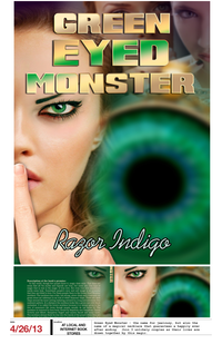 green eyed monstor poster
