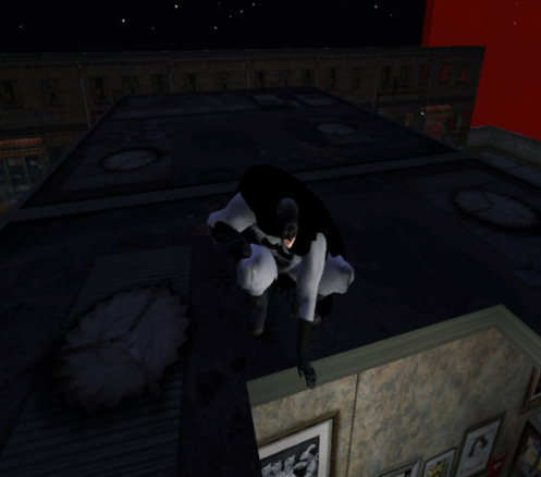 Batman at apartment